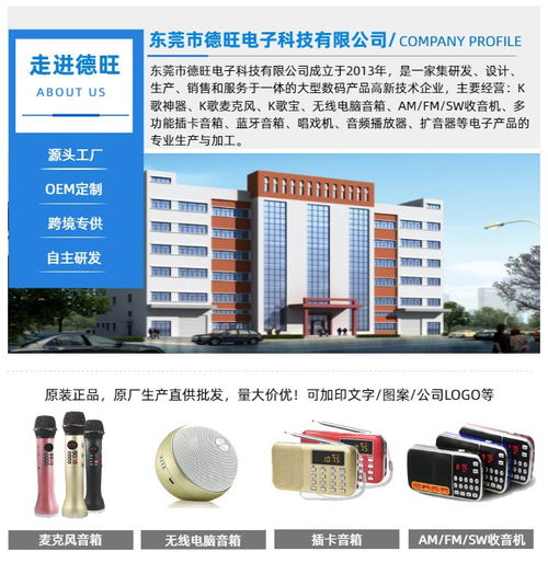 德旺電子 快樂(lè)相伴藍(lán)牙麥克風(fēng)音箱——高清大圖與技術(shù)咨詢指南